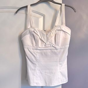 Vixen By Micheline Pitt Maneater top, SZ SMALL